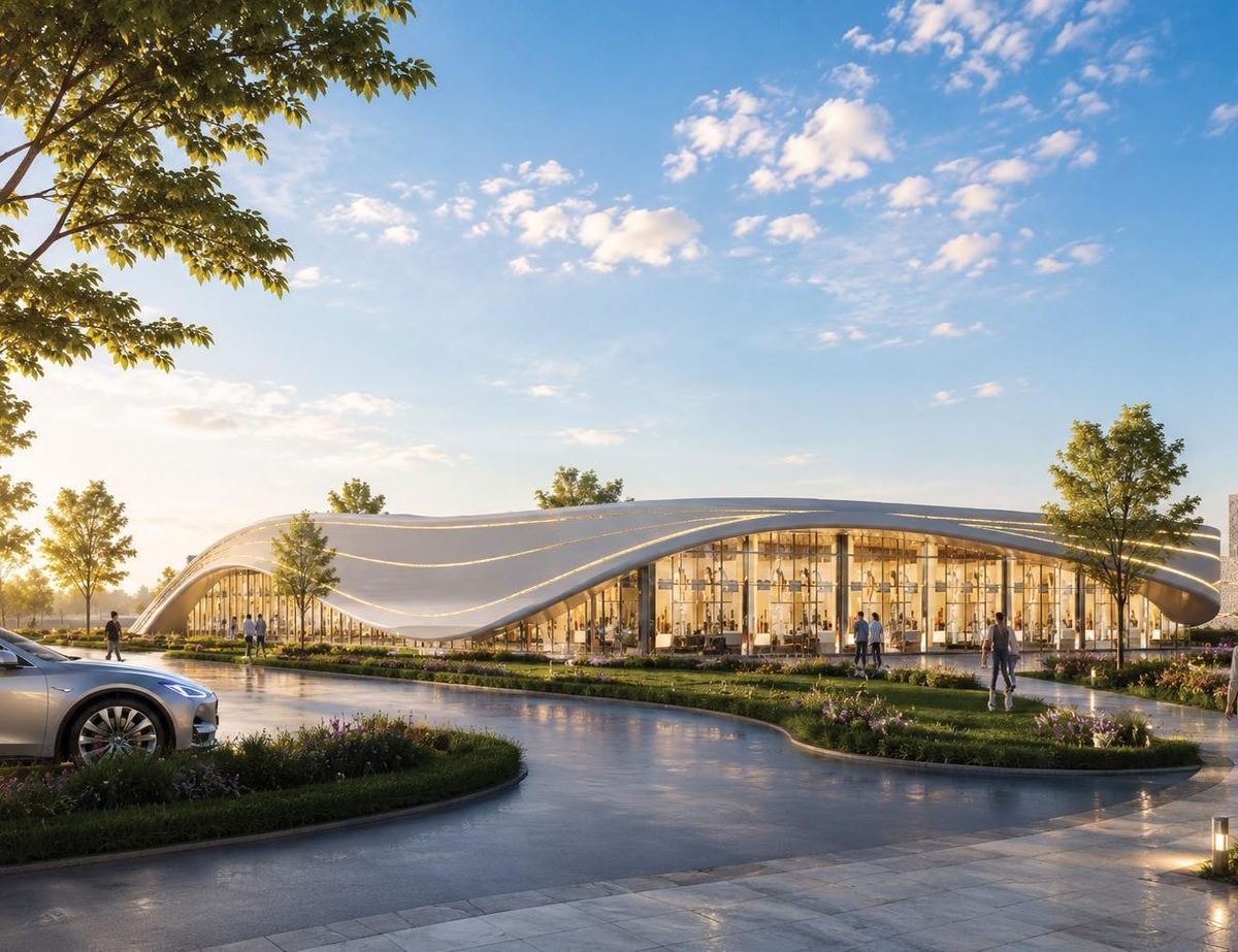 NAII sustainable campus wing